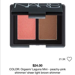 Brand new NARS Blush/Bronzer duo mini